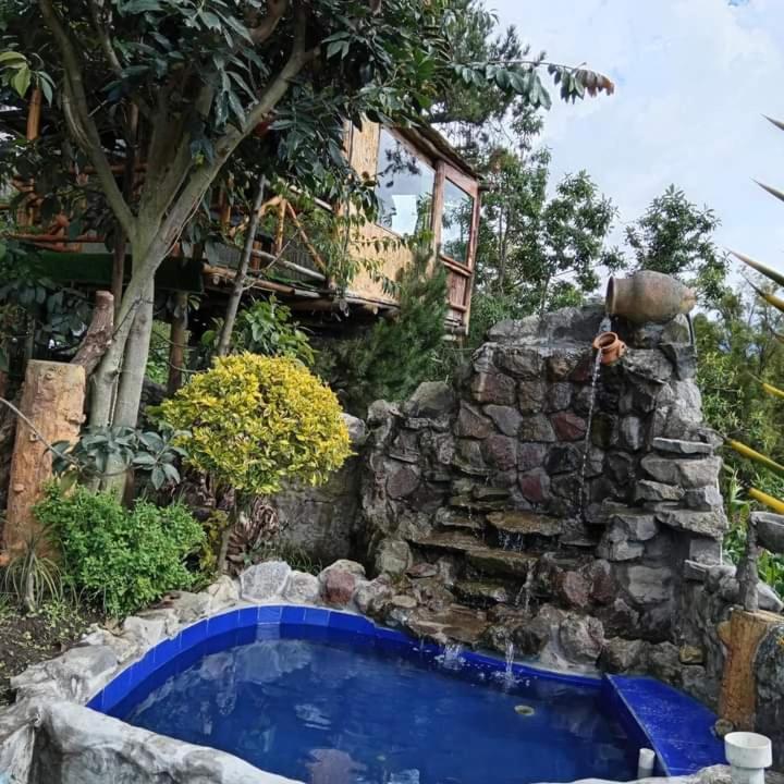 Campo Lago Hospedaje San Pablo Del Lago Exterior foto